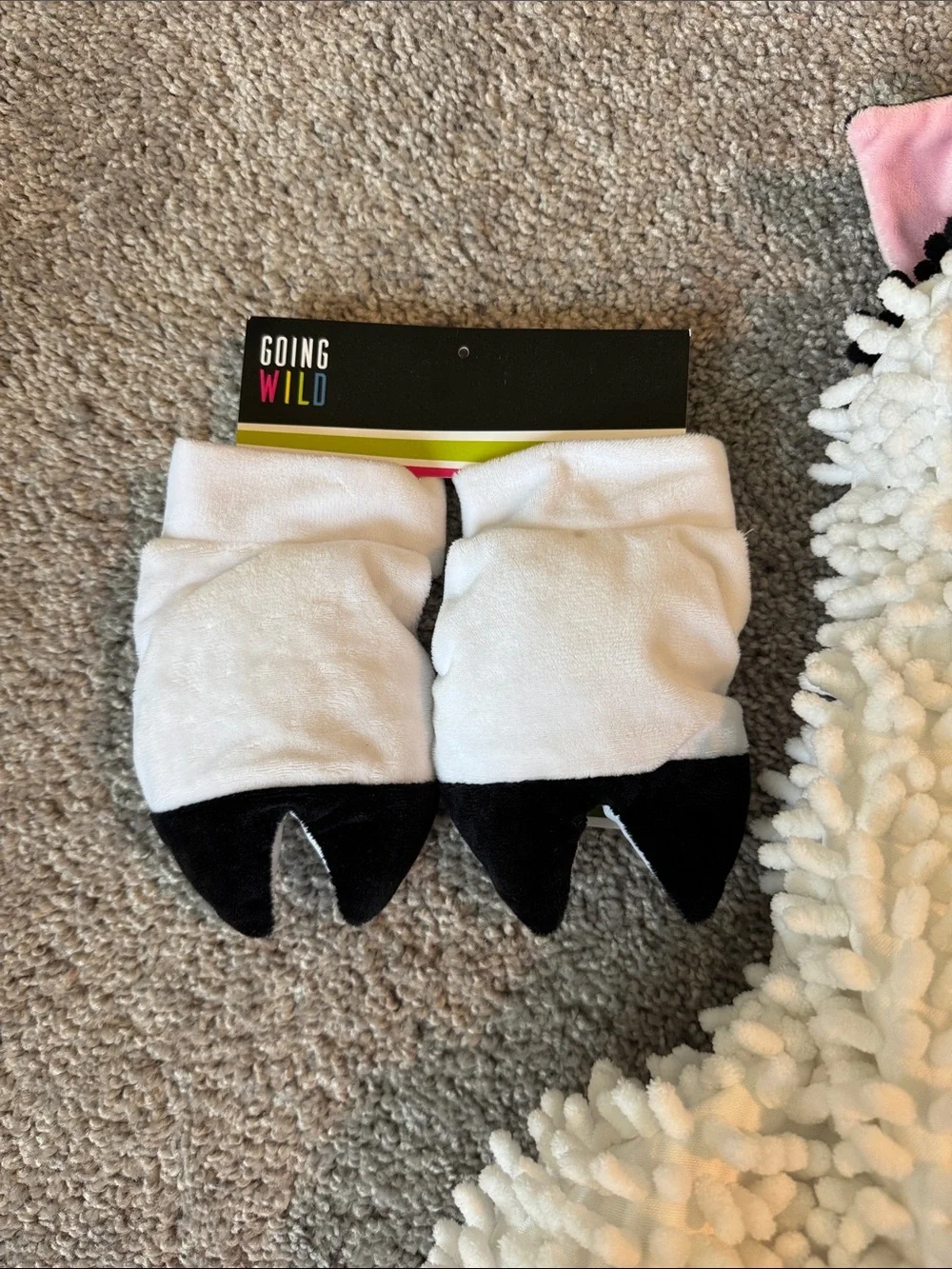 Going Wild Cow Costume with Hoof Mittens